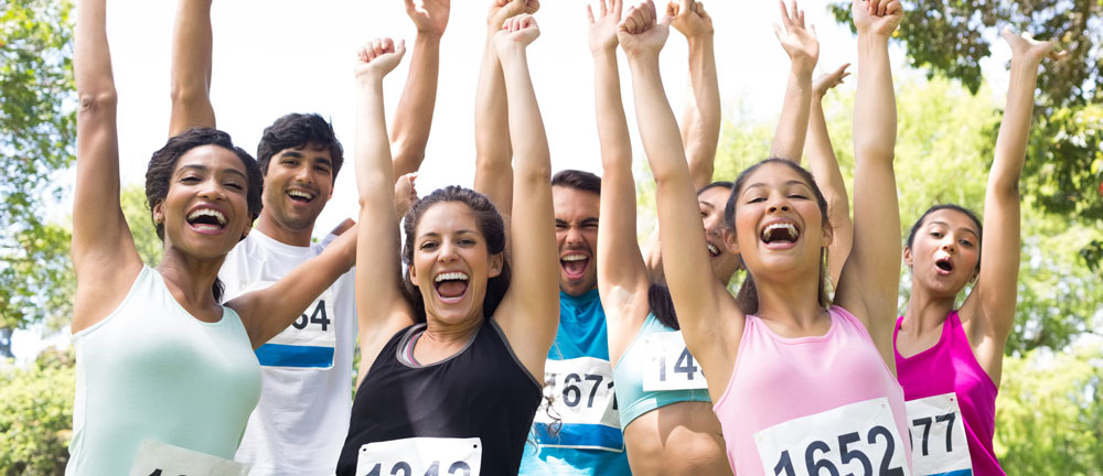 celebrating marathon